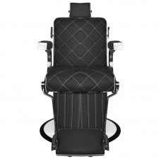 Крісло для барбершопу GIUSEPPE чорне