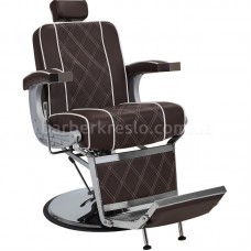 Кресло для Барбершопа Valencia lux коричневое
